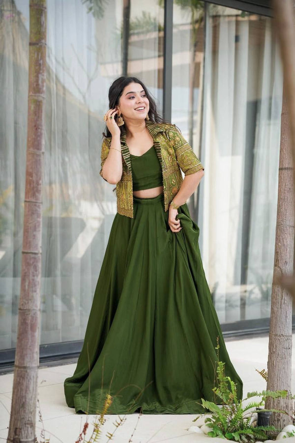 ☘️🛎️🛎️ NEW Launching  Designer 3 Pis Party Wear Look Collection By AbhAbhijaa 💥👗👌🛎️🍀