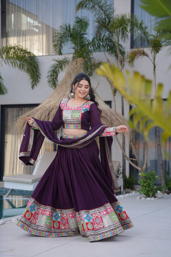 New Designer Party Lehenga Choli & Dupatta Set by Abhijaa