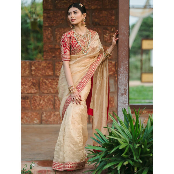 New exclusive designer sequins saree collection by Abhijaa