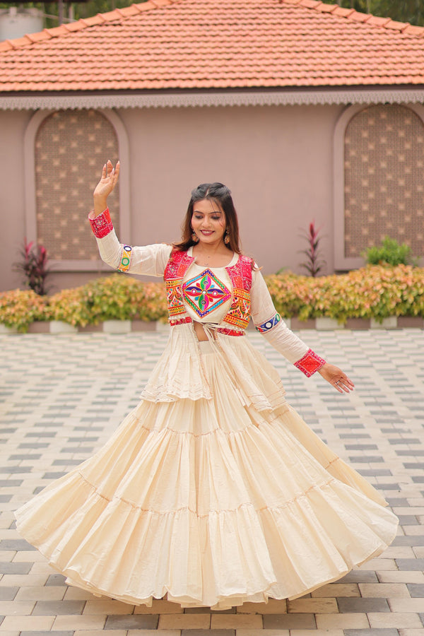 Abhijaa is Launching Navratri Special Gamathi Work Lehenga choli