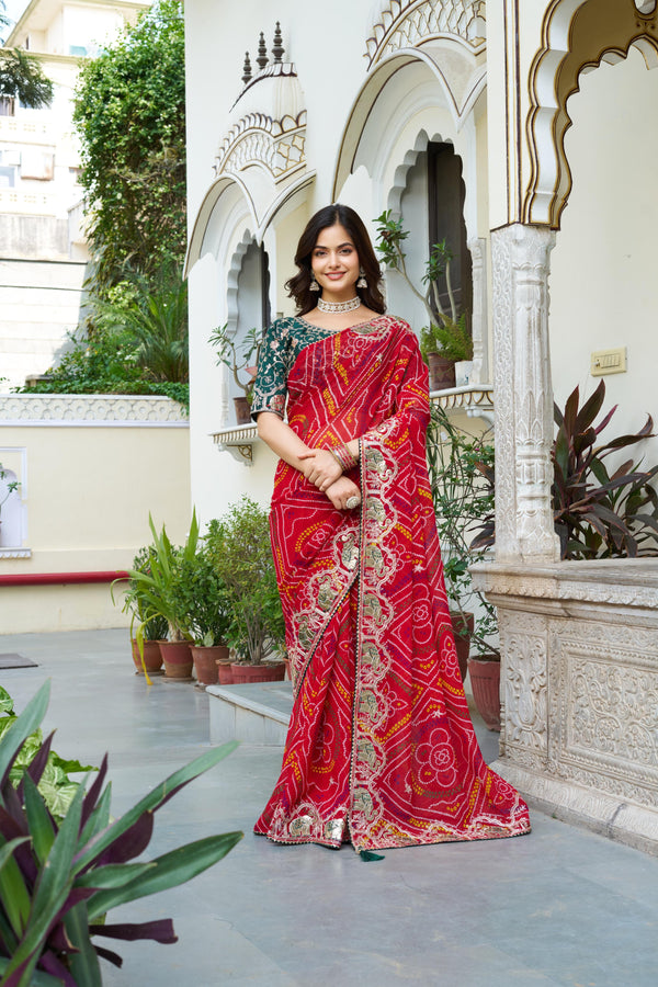 Abhijaa is Launching New Festival  bandhrej  saree
