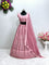 Pink Mirror Magic Lehenga Set – Premium Party Edition