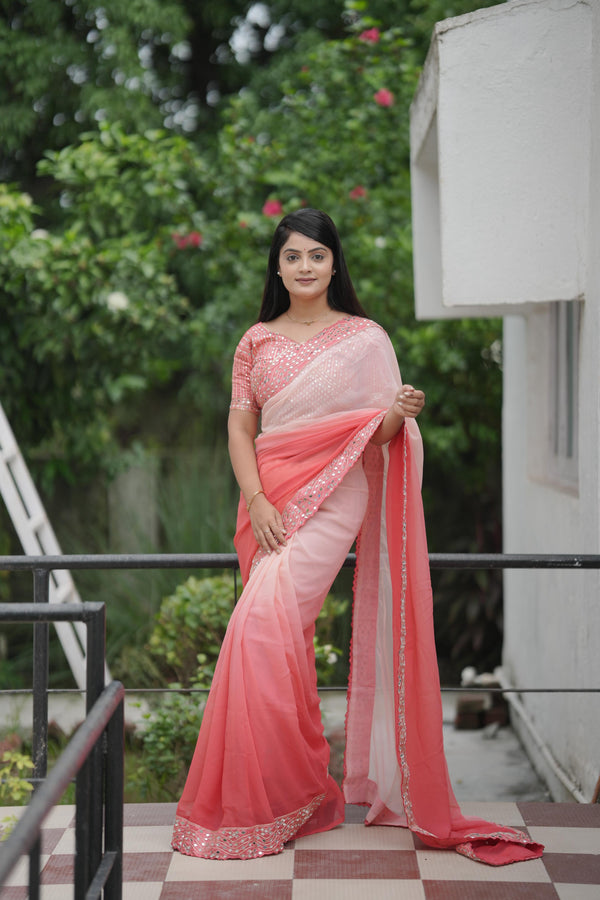 Beautiful  Saree  Presenting by Abhijaa